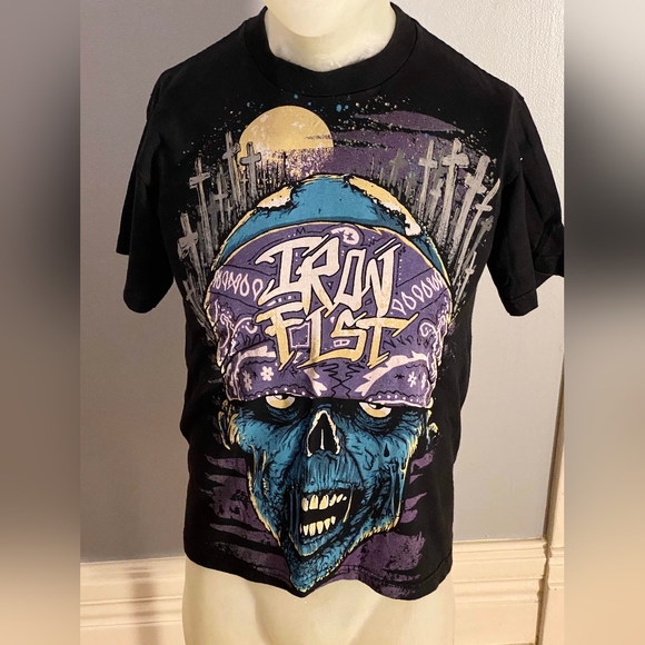 Like New | Iron Fist | Zombie | Short Sleeve T Shirt / Tee | Size: S - Picture 1 of 2